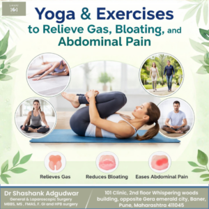 Yoga and Exercises That Help Relieve Gas, Bloating, and Abdominal Pain