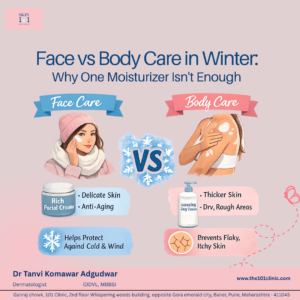 Face vs Body Care in Winter
