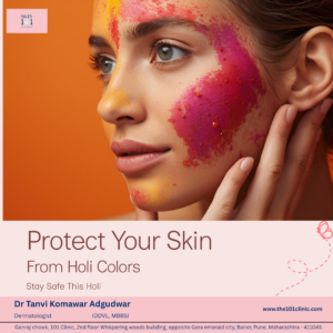 prevent skin allergy from Holi colours