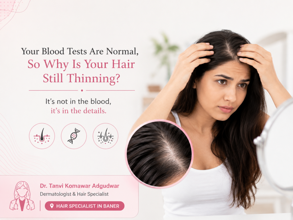 Persistent Hair Thinning Despite Normal Reports: When to Consult a Hair Specialist in Baner